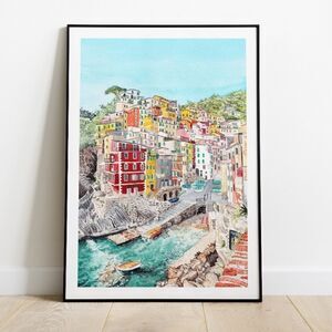Cinque Terre Italy Art Print